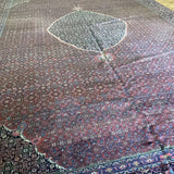 Antiker Bidjar Teppich Korkwolle Übergröße 6,50x3,90m 25qm 800.000 Knoten/qm