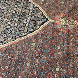 Antiker Bidjar Teppich Korkwolle Übergröße 6,50x3,90m 25qm 800.000 Knoten/qm
