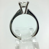 Brillantring Solitär 1.08ct H / Lupenrein Verlobungsring 950 Platin Zertifikat