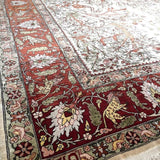 Original Türkischer Hereke Reine Seide 1.Mio Knoten 192x125cm silk rug signiert