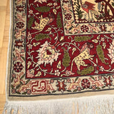Original Türkischer Hereke Reine Seide 1.Mio Knoten 192x125cm silk rug signiert