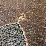 Antiker Bidjar Teppich Korkwolle Übergröße 6,50x3,90m 25qm 800.000 Knoten/qm
