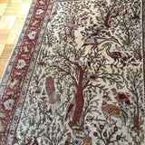 Original Türkischer Hereke Reine Seide 1.Mio Knoten 192x125cm silk rug signiert