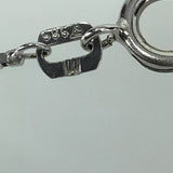 Diamanten 0,43ct Doppel Herz  585 Weissgold Anhänger mit Kette Zertifikat