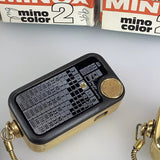 Minox A IIIs Gold Set Vintage light exposure meter 8x11 Top Zustand Papiere