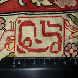 Original Türkischer Hereke Reine Seide 1.Mio Knoten 192x125cm silk rug signiert