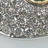 Brillanten Herz Saphir 750 Gelbgold Anhänger 2,10ct G-vvs/vs Wert:6900.- Zertif