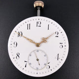 IWC Schaffhausen Taschenuhr Werk cal. 52-18'''H5 Außen ø 45,6 mm perfect rare