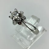 Brillant Ring 0.30ct G-vs1 585 Weißgold RG56 Zertifikat