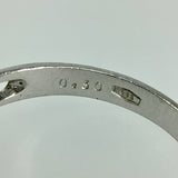 Brillant Ring 0.30ct G-vs1 585 Weißgold RG56 Zertifikat
