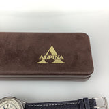 Alpina Automatik Chronograph Date Ref. AL 95-1135 cal.7750 Edelstahl Box-Papiere