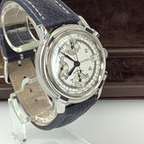 Alpina Automatik Chronograph Date Ref. AL 95-1135 cal.7750 Edelstahl Box-Papiere