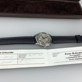 Alpina Automatik Chronograph Date Ref. AL 95-1135 cal.7750 Edelstahl Box-Papiere