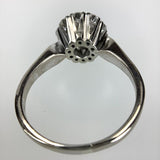 Exklusiver Brillanten Cocktail Ring 1.05ct G-if/vvs 750 Weissgold RG58 Zertif.