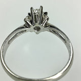 Brillant Ring 0.30ct G-vs1 585 Weißgold RG56 Zertifikat