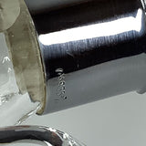 Paar Öl & Essig Kristall mit 925 / 835 Silber Montierung Höhe 15cm