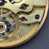 IWC Schaffhausen Taschenuhr Werk cal. 52-18'''H5 Außen ø 45,6 mm perfect rare