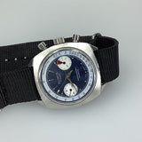 Blumus Chronograph Edelstahl 17 Jewels Valjoux cal.7733 Manual Swiss Made 1970’s